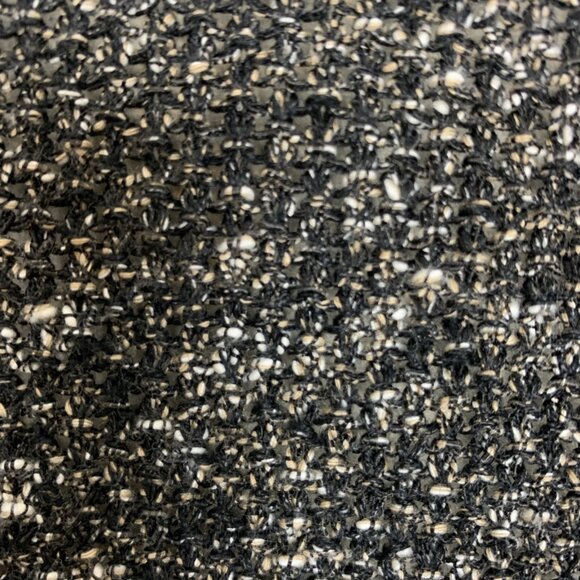 Eileen Fisher Womens M Cardigan Sweater Open Front Black Organic Cotton Linen - Picture 7 of 11